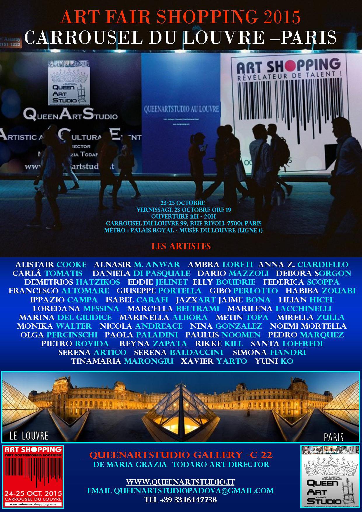 ART SHOPPING 2015 -LOUVRE- PARIS -