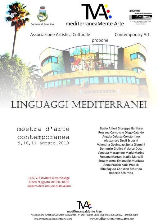 LINGUAGGI MEDITERRANEI  