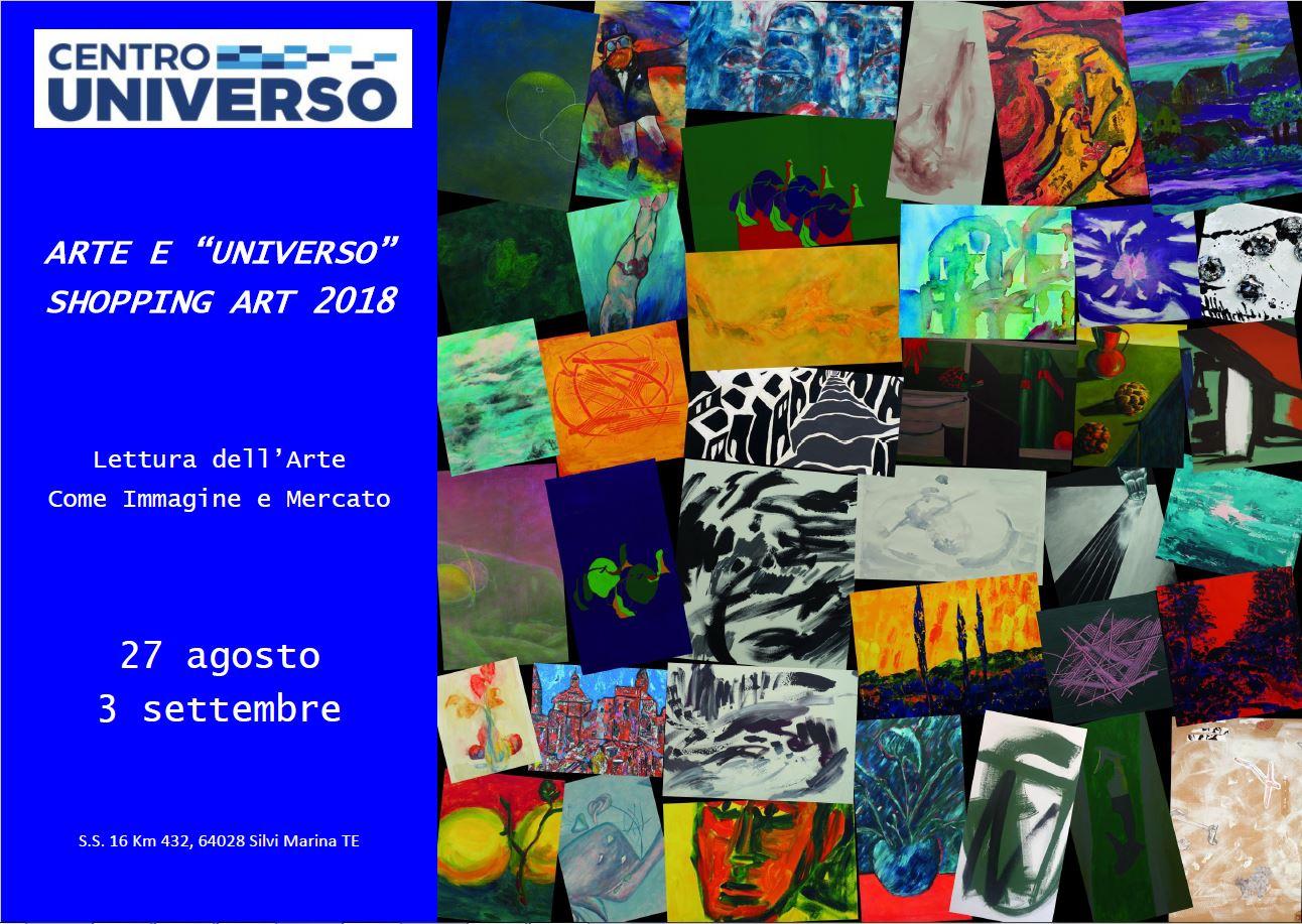 ARTE E “UNIVERSO” SHOPPING ART 2018