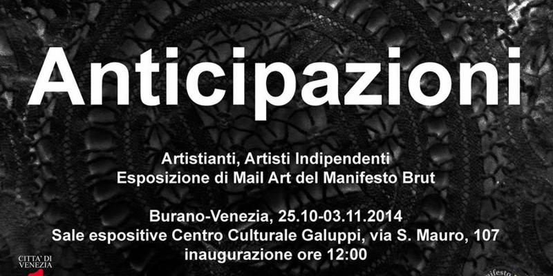 "ANTICIPAZIONI"     "Artistianti & Manifesto Brut"