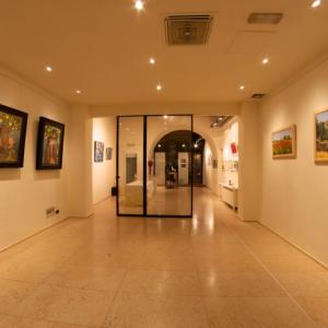 Sale espositive della Galleria360 Firenze