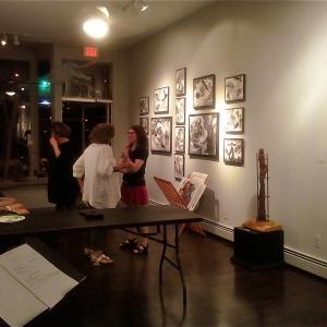 Carla Strozzieri is participating in the group art show "variations" at the Gallery Eva, in Calicoon, NY. 