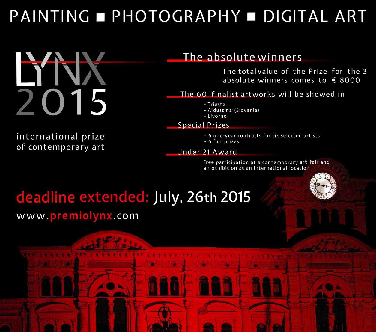 DEADLINE POSTICIPATA (26 LUGLIO 2015)