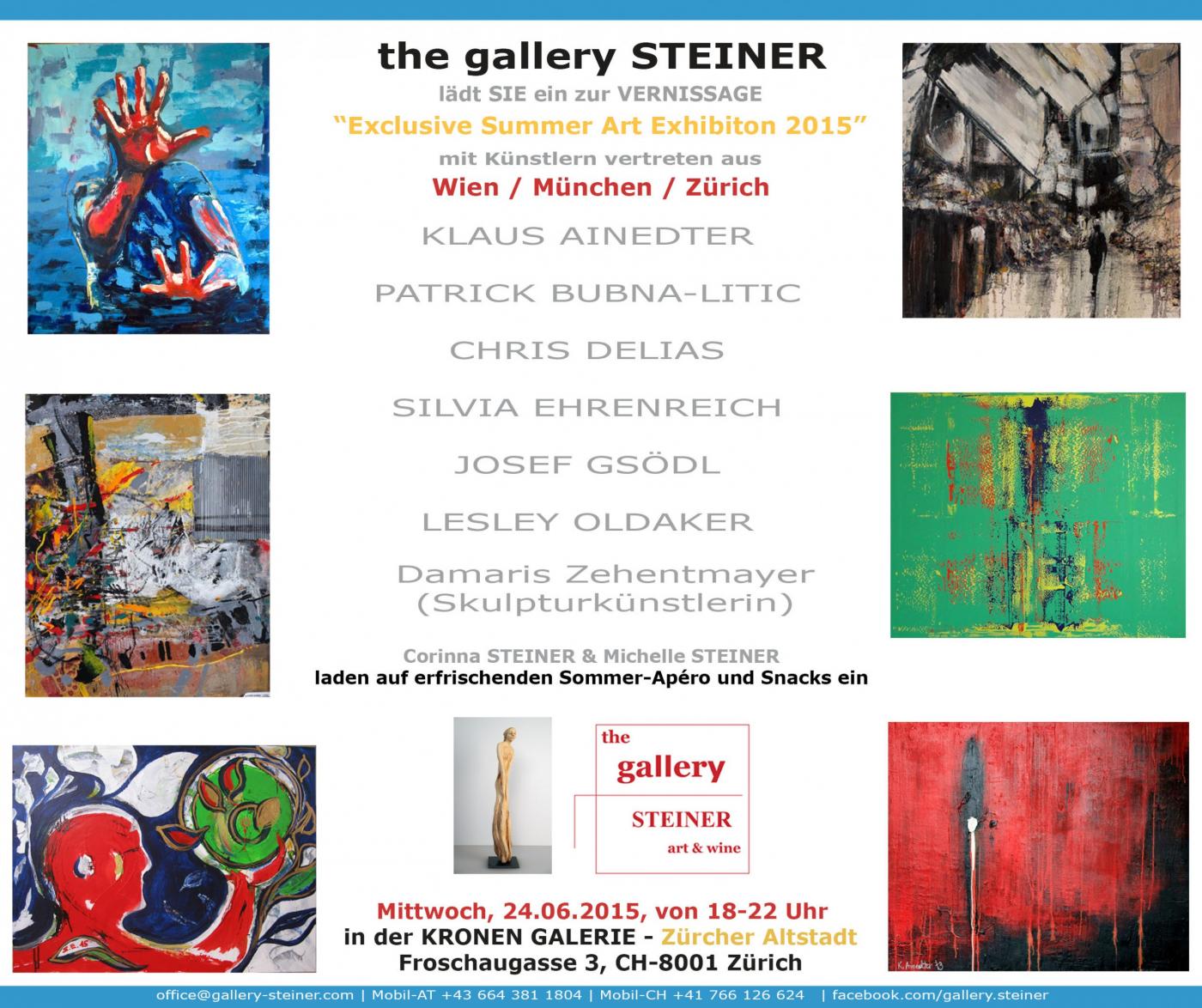 Gallery Steiner Summer Exhibition