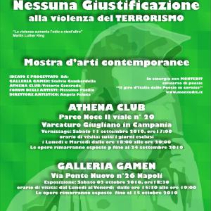 nessuna giustificazione (alla violenza del terrorismo)