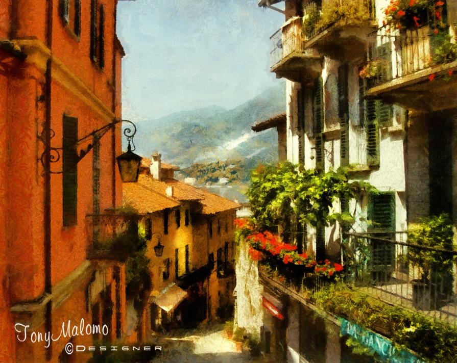 Sunny Day in Bellagio (Italian Mood Series)