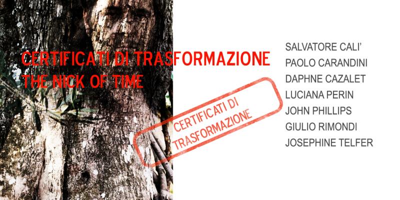 Certificati Di Trasformazione - The Nick Of Time