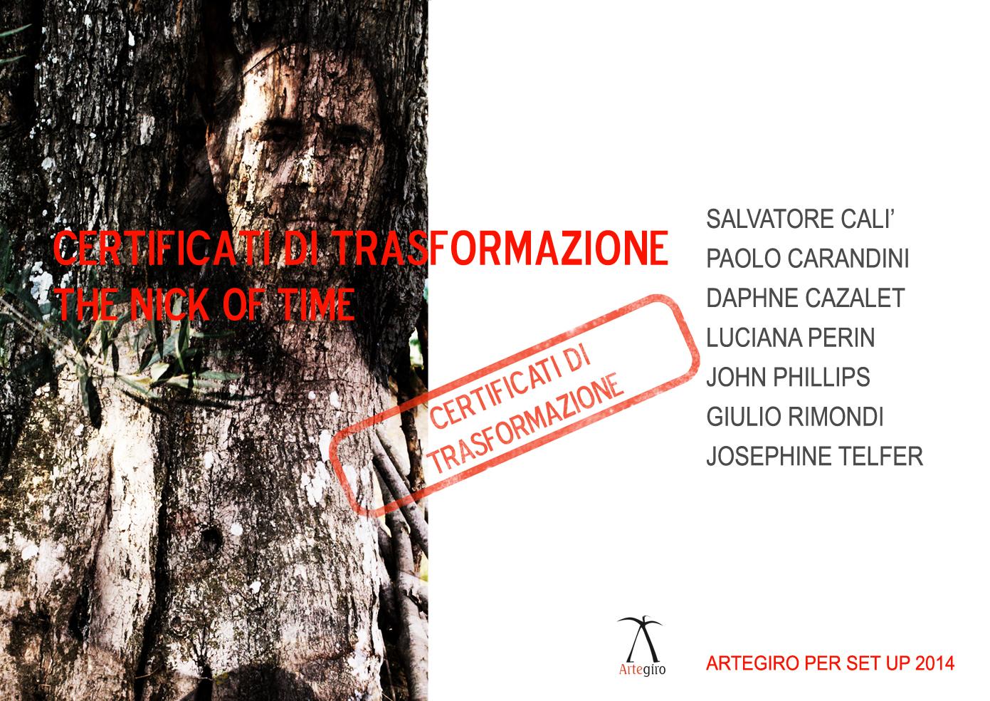 Certificati Di Trasformazione - The Nick Of Time