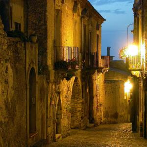 Italy. Calabria. Gerace history of stones (2)