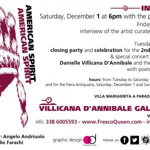 INTERVIEW OF THE ARTIST DANIELLE VILLICANA D'ANNIBALE - AMERICAN SPIRIT - CURATED BY IGINO MATERAZZI