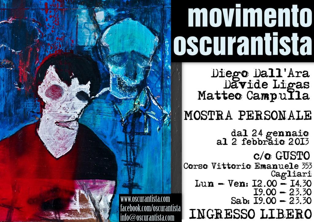 Movimento Oscurantista c/o GUSTO - Corso Vittorio Emanuele 353, Cagliari