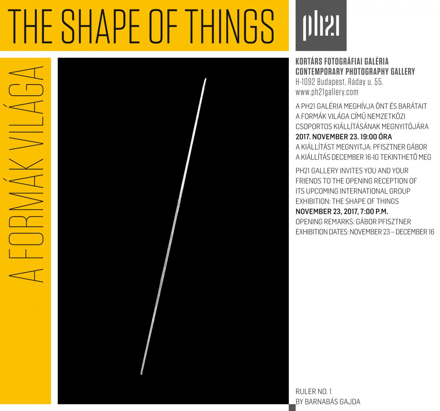 The Shape of things