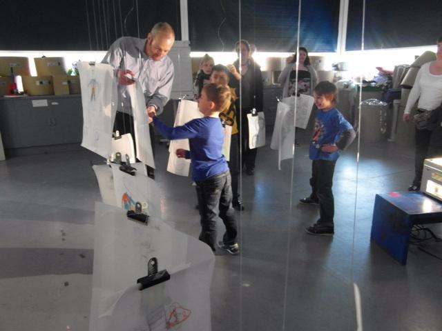 Family Art Club at Manchester Art Gallery