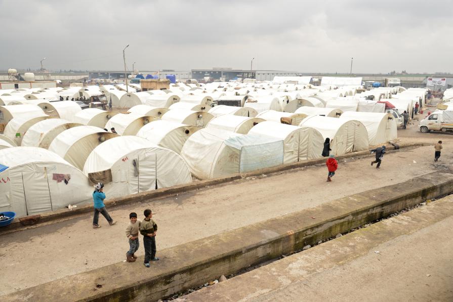 Refugee tents