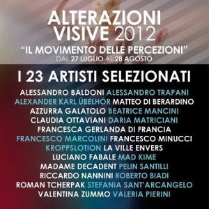 Alterazioni Visive 2012