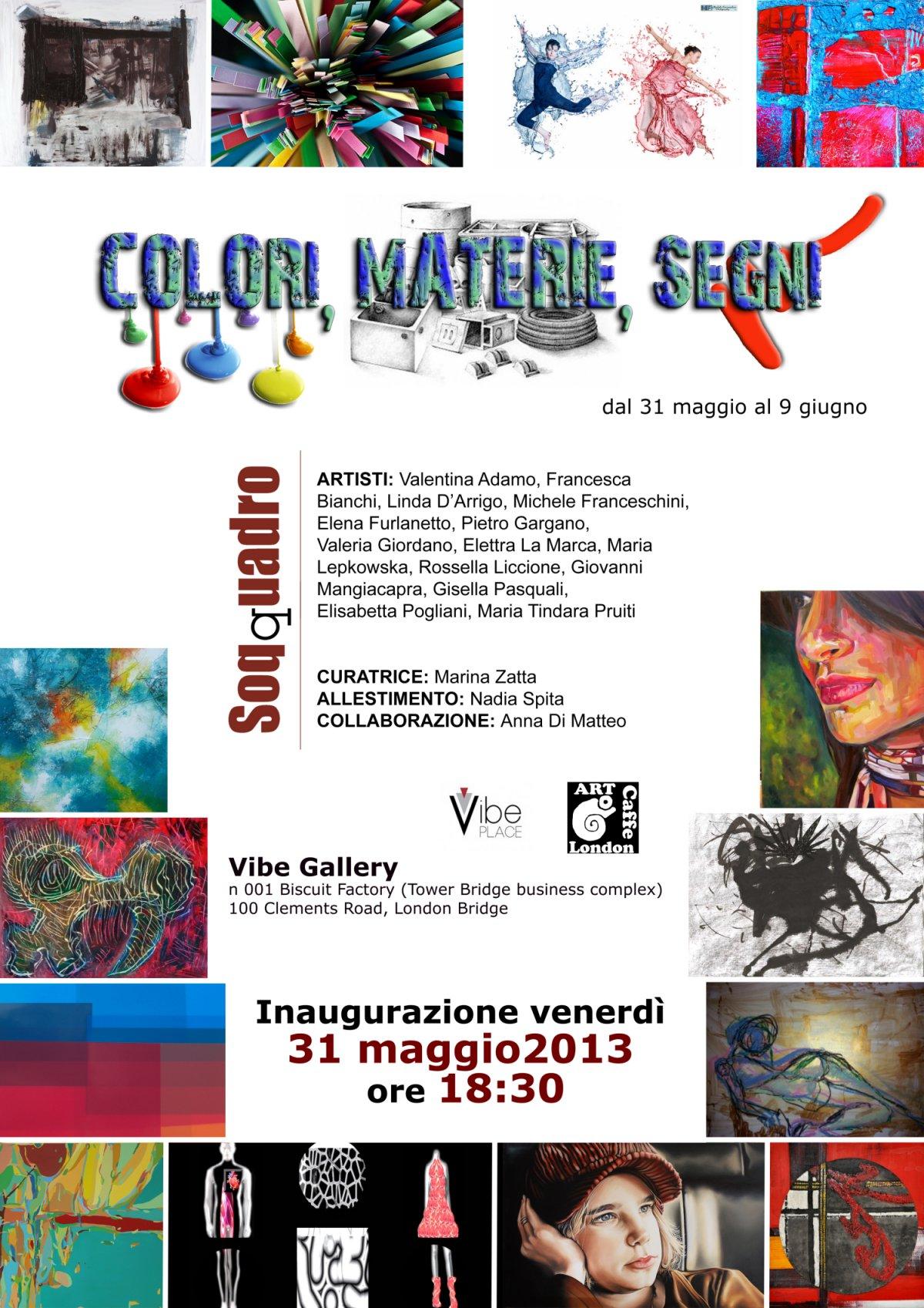 COLORI, MATERIALI, SEGNI