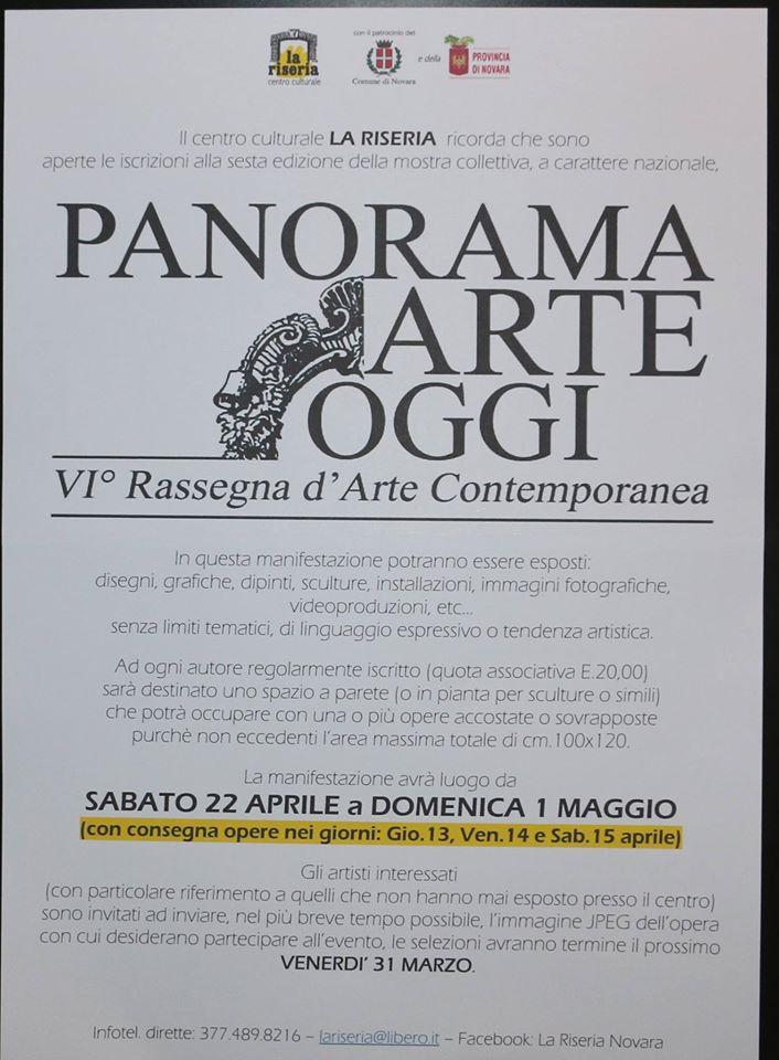 Panorama Arte Oggi  -  VI rassegna d'Arte contemporanea