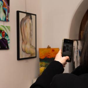 Alcune Foto del Vernissage LiveArtRoma 16 Gennaio 2016