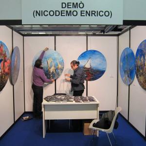 EXHIBITION OF DEMO' - 1st INTERNATIONAL BIENNIAL OF ITALY OF CREATIVITY' IN VERONA