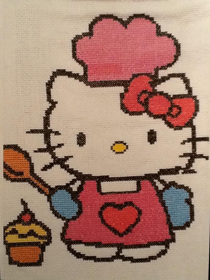 Hello kitty in"oggi cucino io"