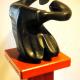 "Pepper After Edward Weston": Sculpture with Stand