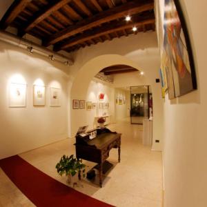 Sale espositive della Galleria360 Firenze