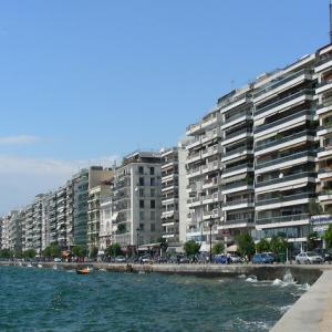 Greece. Thessaloniki. On the Egnatia road yet everything flows from thousands