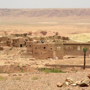 Morocco, red clay, ocher, yellow