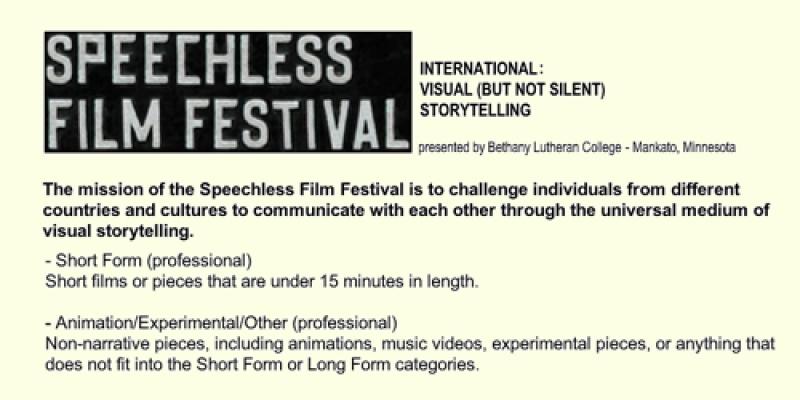 Speechless Film Festival 2013