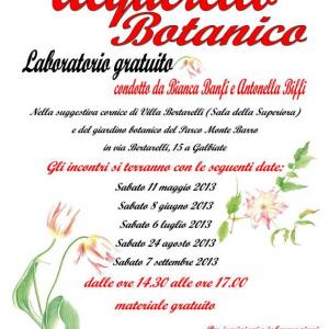 acquerello botanico