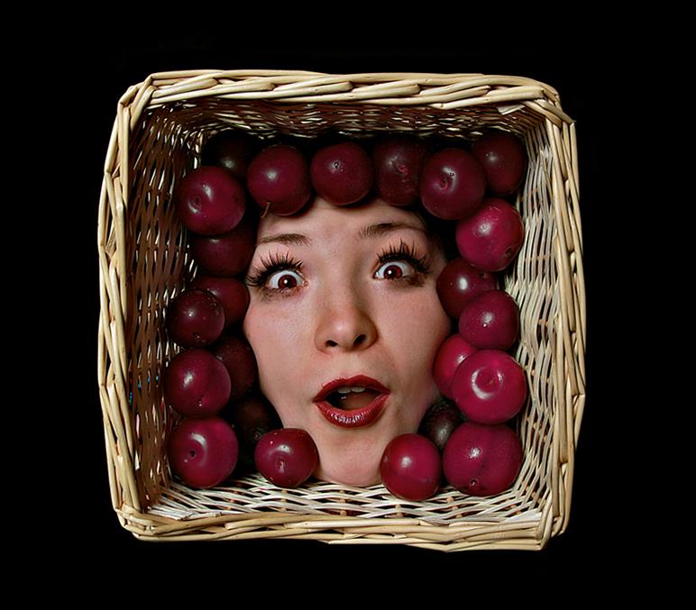 Plum / from series "Basket People"