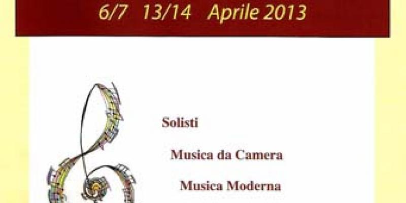 5° Concorso internazionale di musica con esposizione artistica