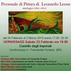 Personale di Pittura (antologica 1995-2013)