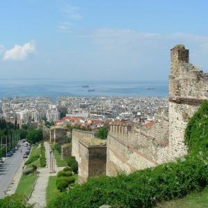 Greece. Thessaloniki. On the Egnatia road yet everything flows from thousands