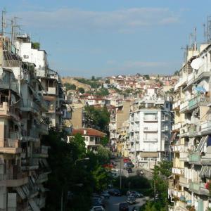 Greece. Thessaloniki. On the Egnatia road yet everything flows from thousands