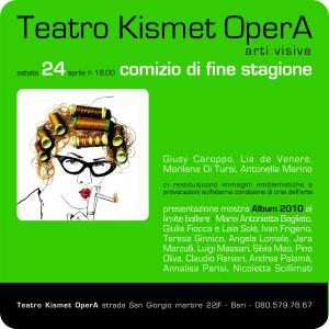 Comizio di fine stagione. Kismet/arti visive