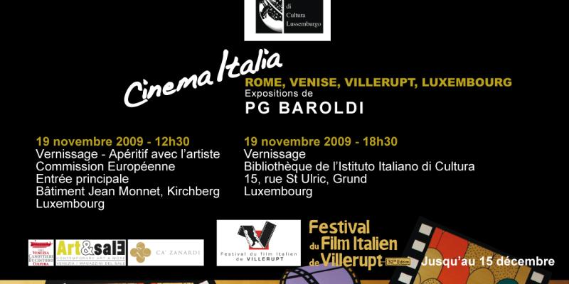 CINEMA ITALIA. Exposition de PG BAROLDI