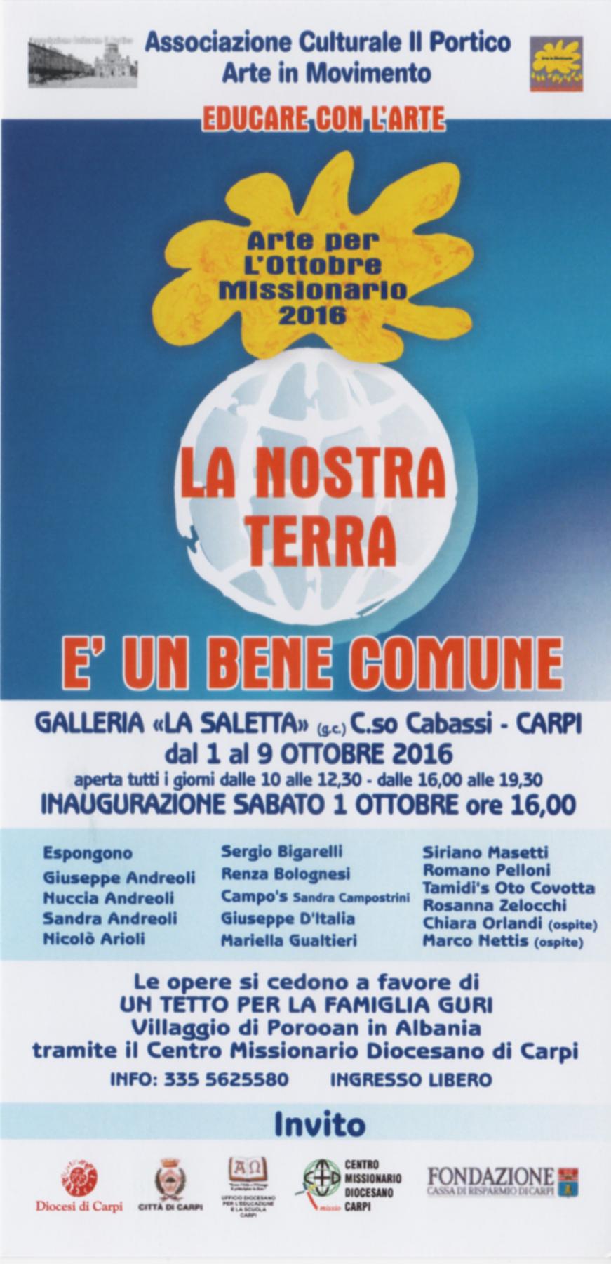 "La Nostra Terra è un Bene Comune"