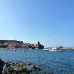 Vue sur le vieux Collioure