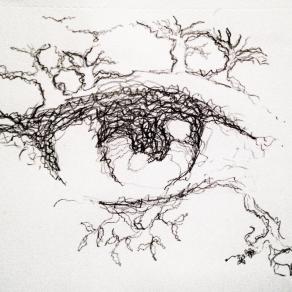 Eye with Trees