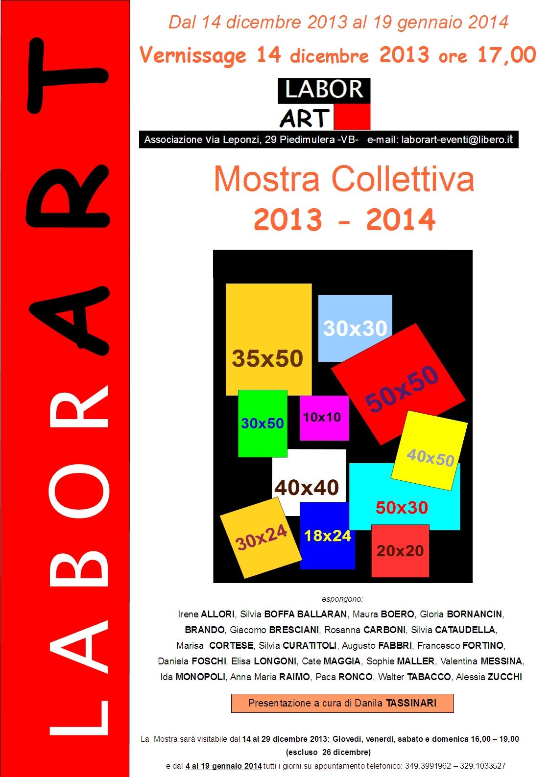 Mostra collettiva LaborART