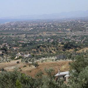 Italy. Calabria. Sea view