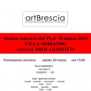 Mostra Concorso Catologo Biennale ArtBrescia 2013