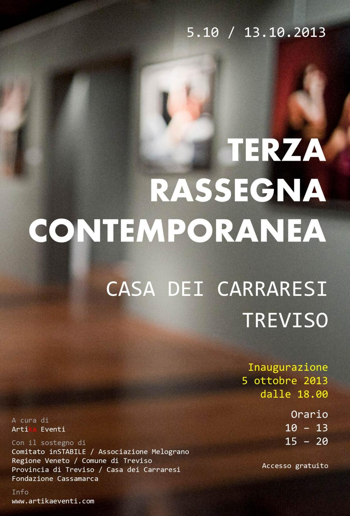 TERZA RASSEGNA DI ARTE CONTEMPORANEA