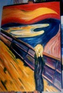 copia dell'urlo di Munch