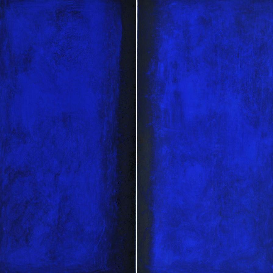 Ultramarine Blue Wall