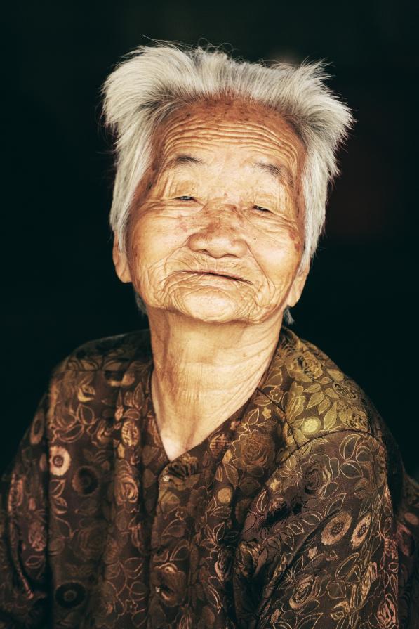 Old Vietnamese Woman