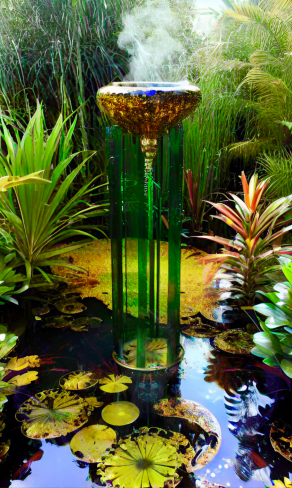 Incense and Gold Cenote Offerings to the Mayan God Chaak