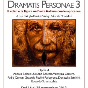 "DRAMATIS PERSONAE 3 - Il volto e la figura nell’arte italiana contemporanea"