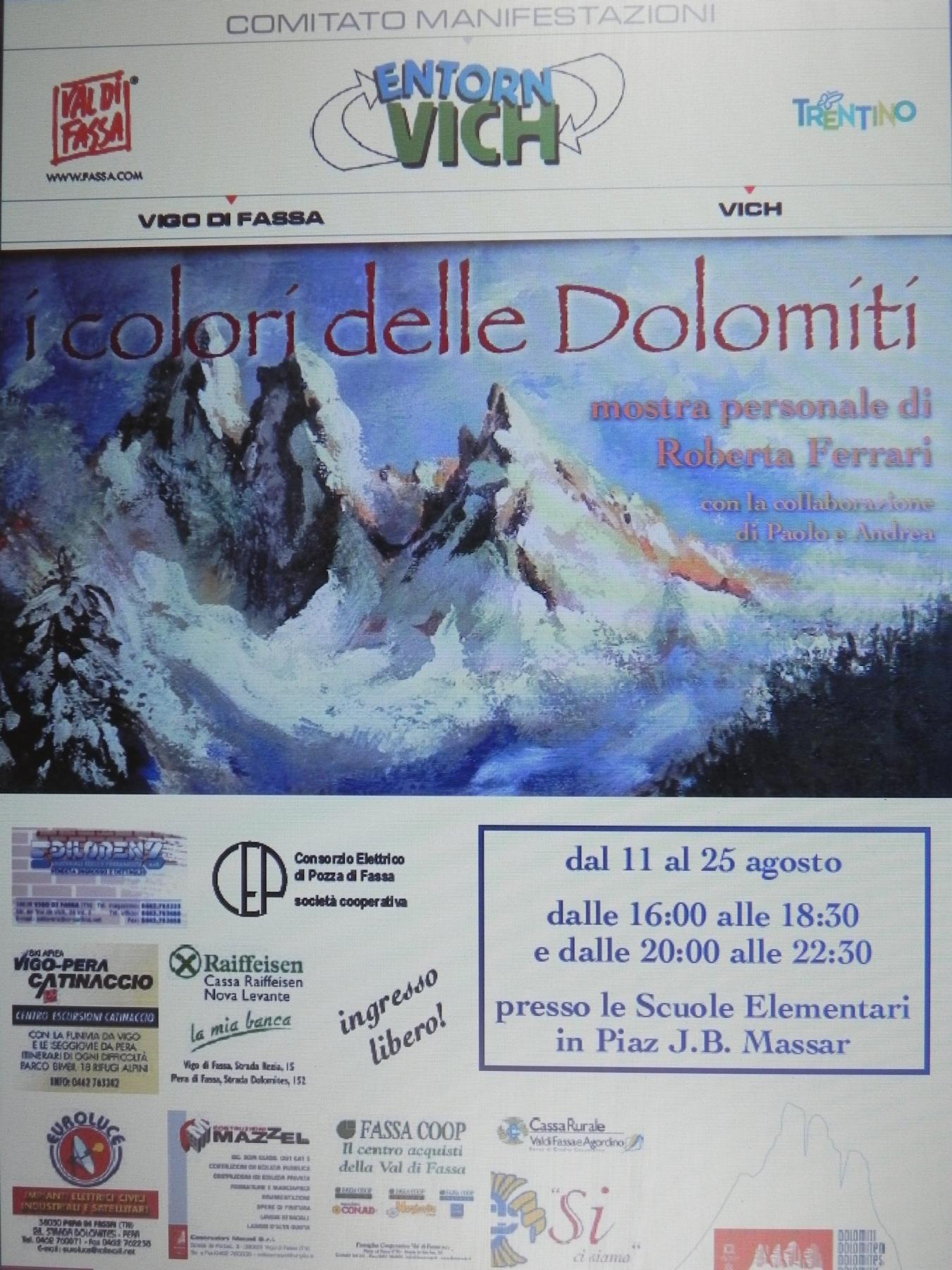 " I COLORI DELLE DOLOMITI"